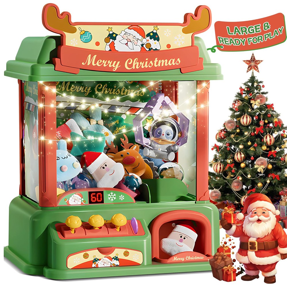 Vending Arcade Games - Noel pençe makinesi çocuklar için Mini