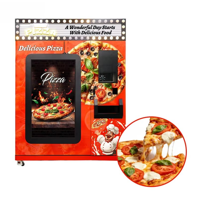 Vending Machine Qr Code - Özel Tasarım 55 İnç Dokunmatik Ekranlı