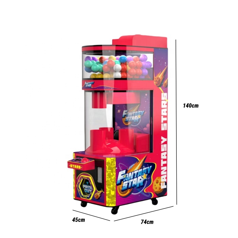 Prize Capsule Toy Machine - Eğlence Parkı Metal Jetonlu Kapsül Oyuncak
