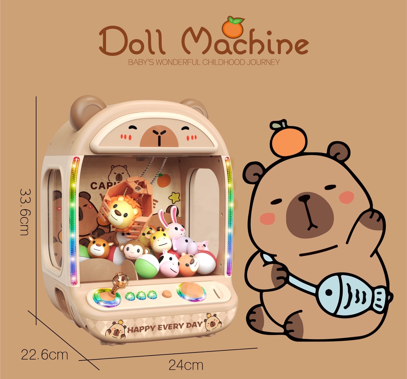 Claw Crane Machine - Kendin Yap Oyuncak Makinesi Çocuklar İçin