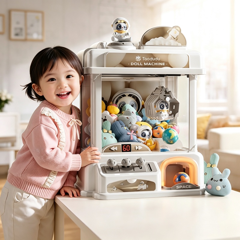Claw Crane Machine - Çocuklar için Mini Pençe Makinesi Otomatik