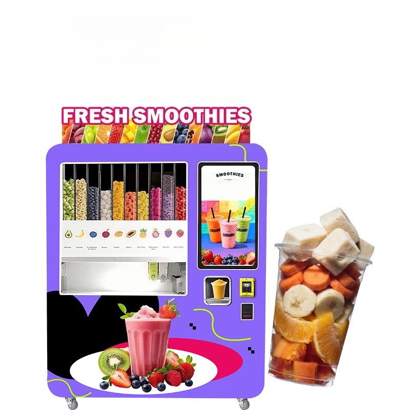 Vending Machine Qr Code - 2026 Profesyonel Yenilikçi Tam Otomatik Smoothie