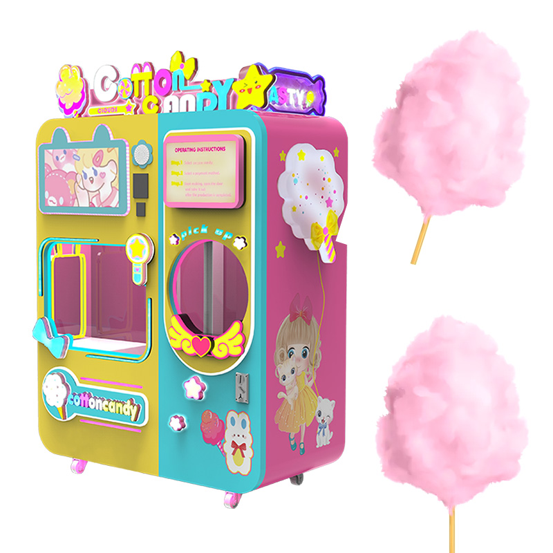 Özelleştirilmiş Otomatik Pamuk - Candy Vending Machine incelemesi ve fiyatı
