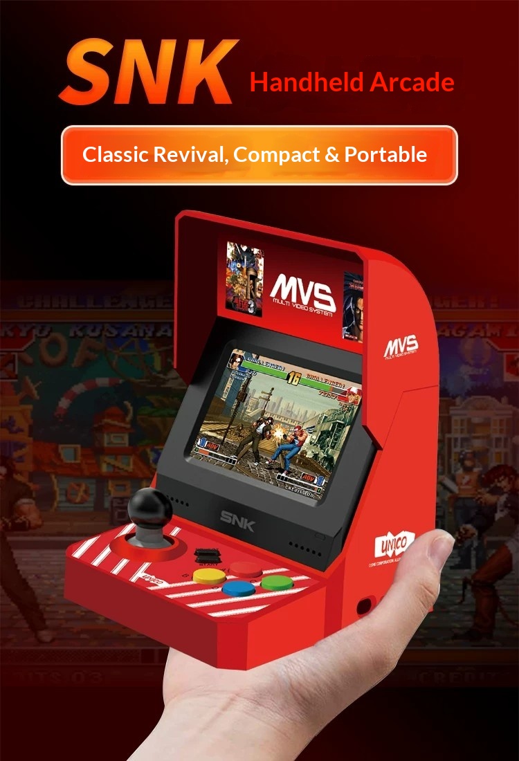 UNICO MVS Mini Arcade Konsolu, - Arcade Game Jackpot incelemesi ve fiyatı