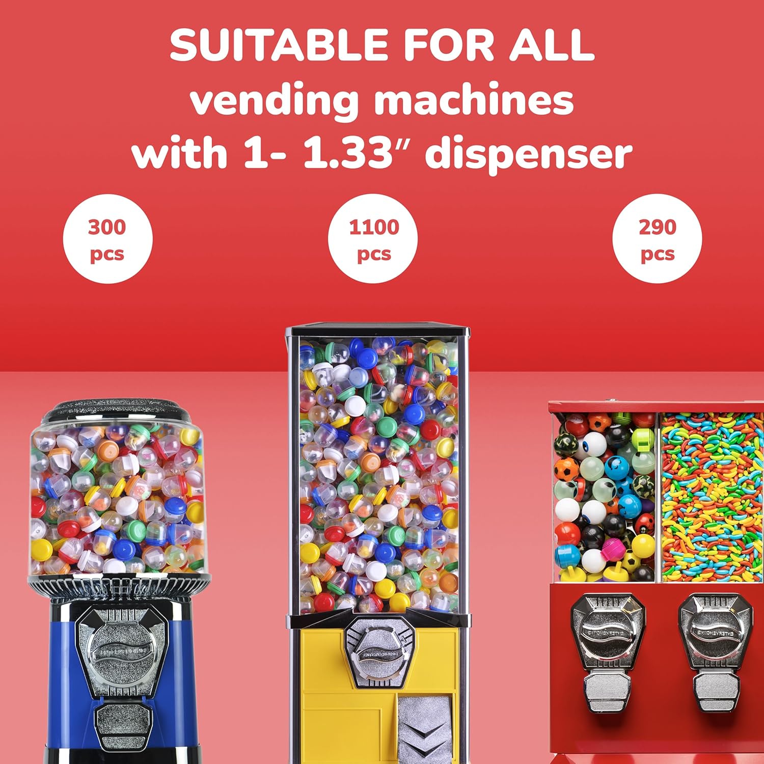 100-500 ADET Ödüller için Boş  - Prize Capsule Toy Machine incelemesi ve fiyatı