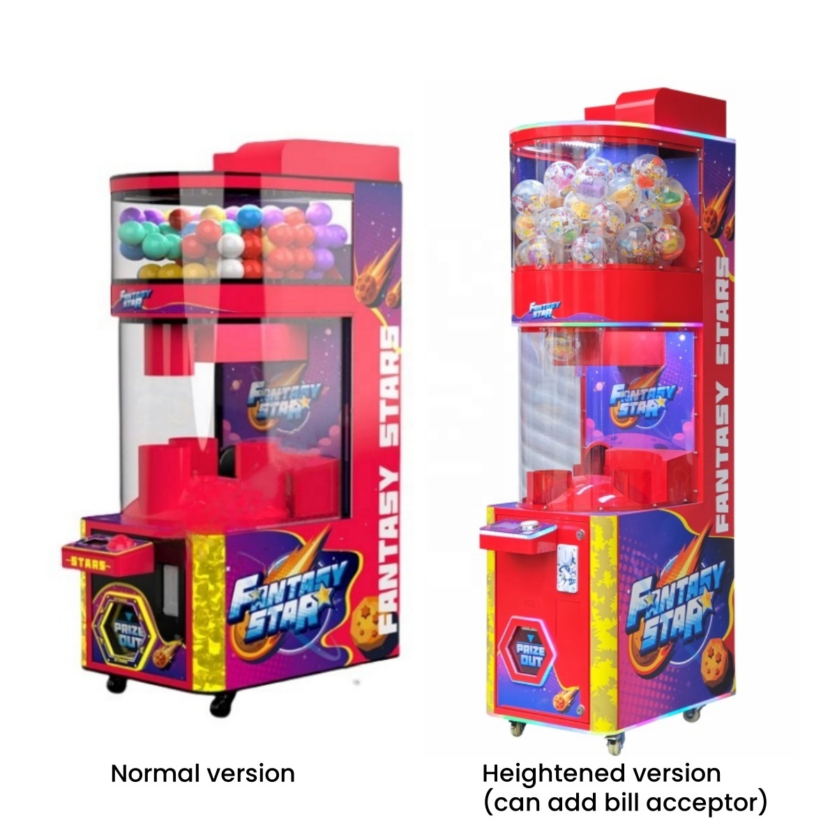 Eğlence Parkı Metal Jetonlu Ka - Prize Capsule Toy Machine incelemesi ve fiyatı