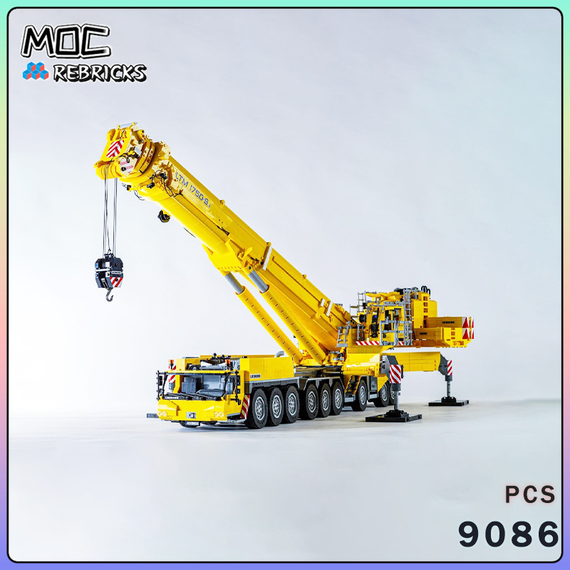 Şehir Serisi MOC Tuğlalar 1750 - Claw Crane Machine incelemesi ve fiyatı
