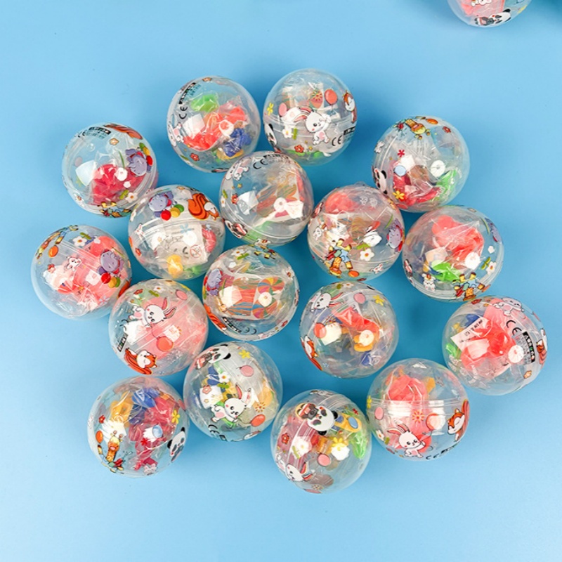100 adet/torba 50mm kapsül top - Prize Capsule Toy Machine incelemesi ve fiyatı