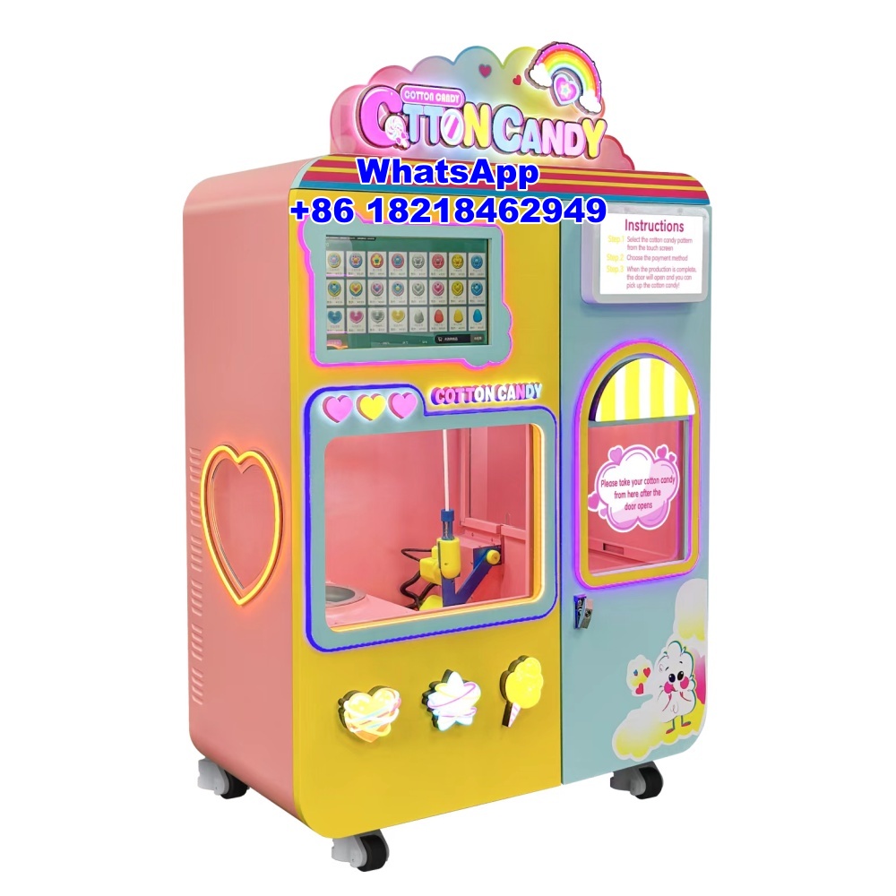 Yeni Tam Otomatik Akıllı Pamuk - Candy Vending Machine incelemesi ve fiyatı
