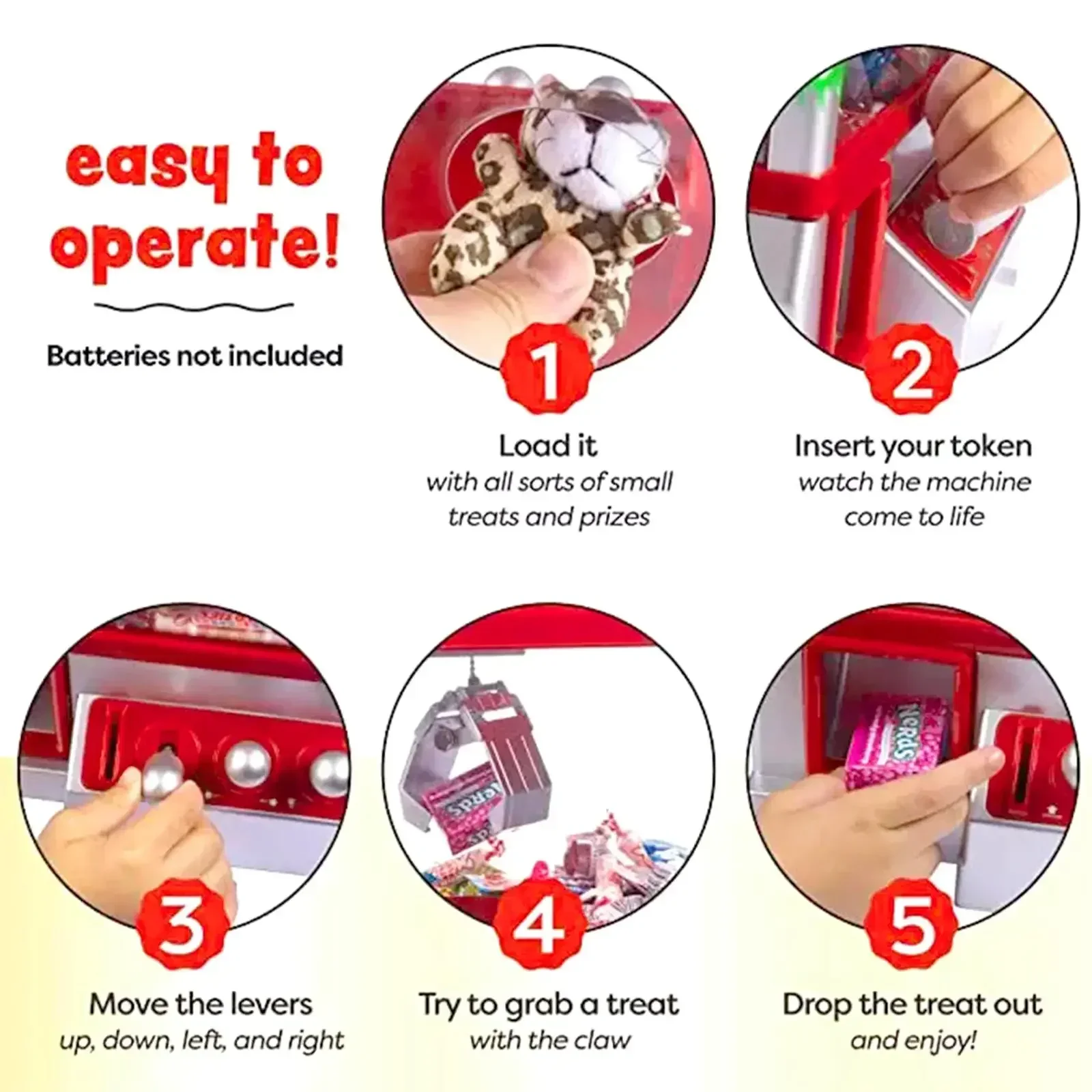 Mini Oyun Çocuklar için Parala - Claw Crane Machine incelemesi ve fiyatı