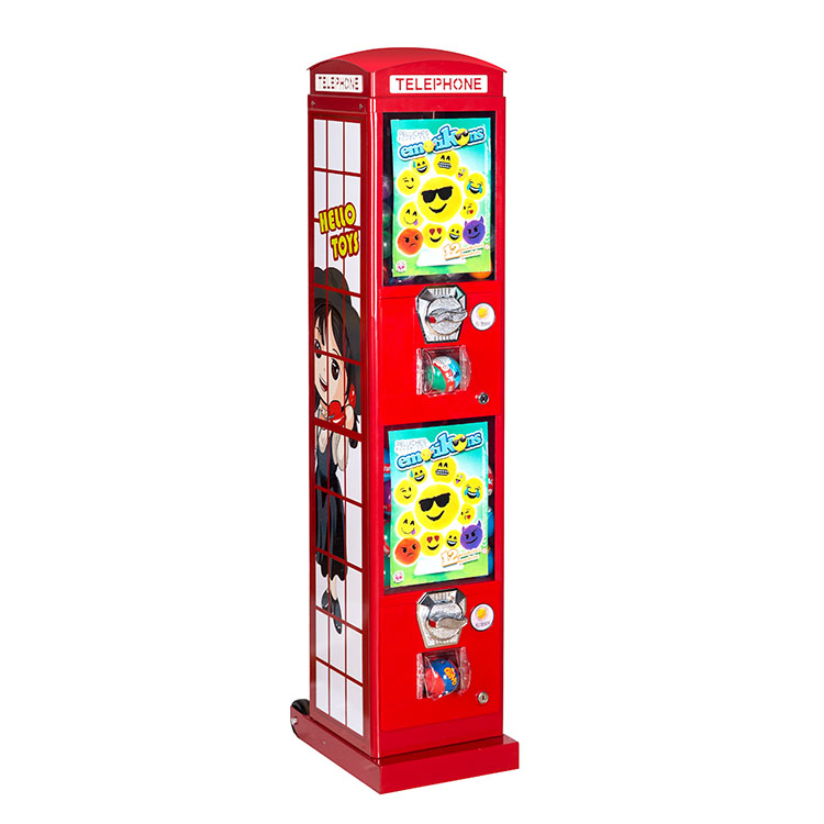 Kırmızı Telefon Kulübesi Tasar - Candy Vending Machine incelemesi ve fiyatı