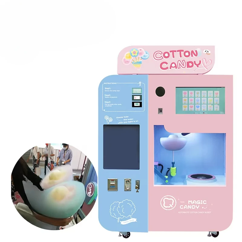 Özelleştirilmiş Pamuk Şeker Ot - Candy Vending Machine incelemesi ve fiyatı