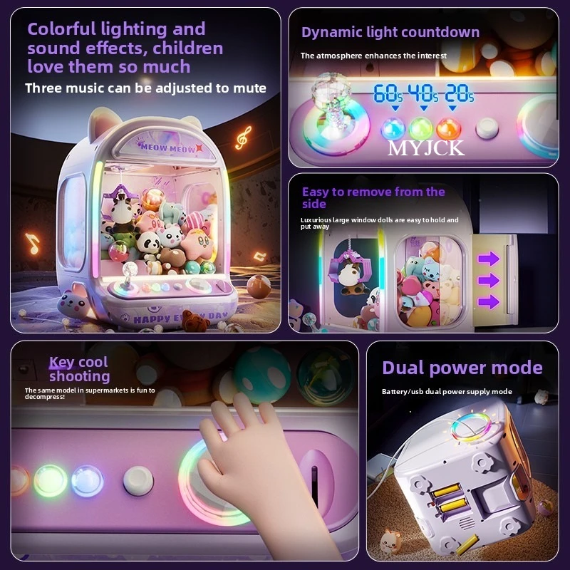 Kendin Yap Mor Otomatik Oyunca - Claw Crane Machine incelemesi ve fiyatı