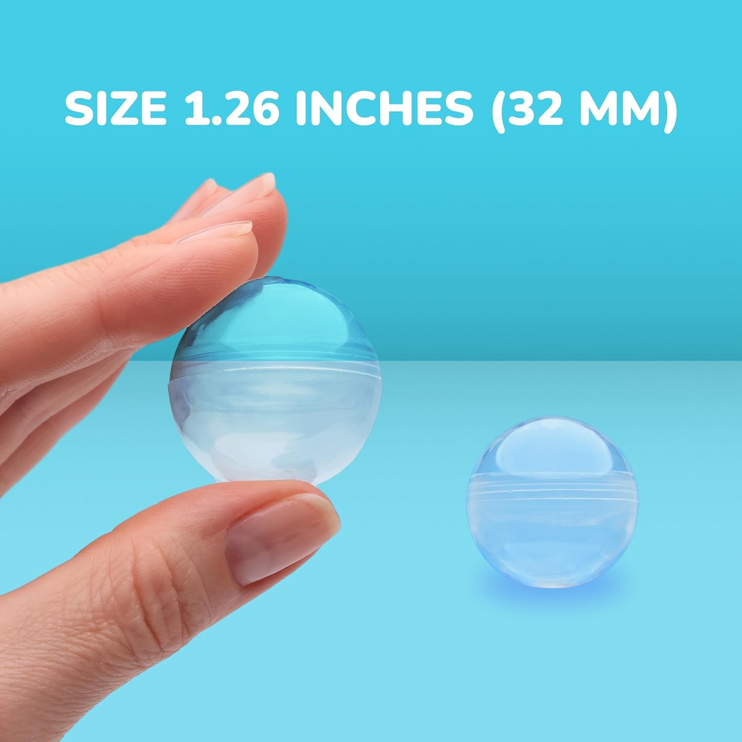 100 adet temizle plastik yuvar - Prize Capsule Toy Machine incelemesi ve fiyatı
