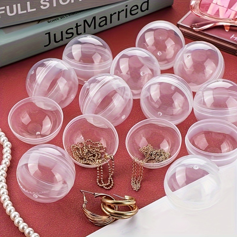 100 adet temizle plastik yuvar - Prize Capsule Toy Machine incelemesi ve fiyatı