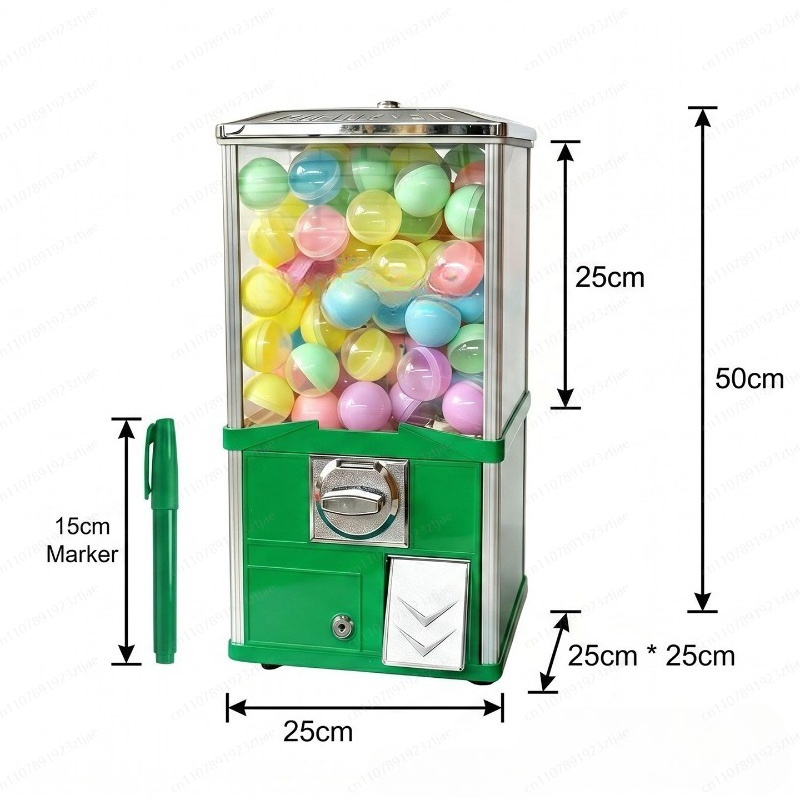 100 Kapsüllü Kare Masa Üstü Ga - Prize Capsule Toy Machine incelemesi ve fiyatı
